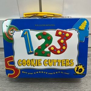 NWOT William Sonoma Number Cookie Cutter Set